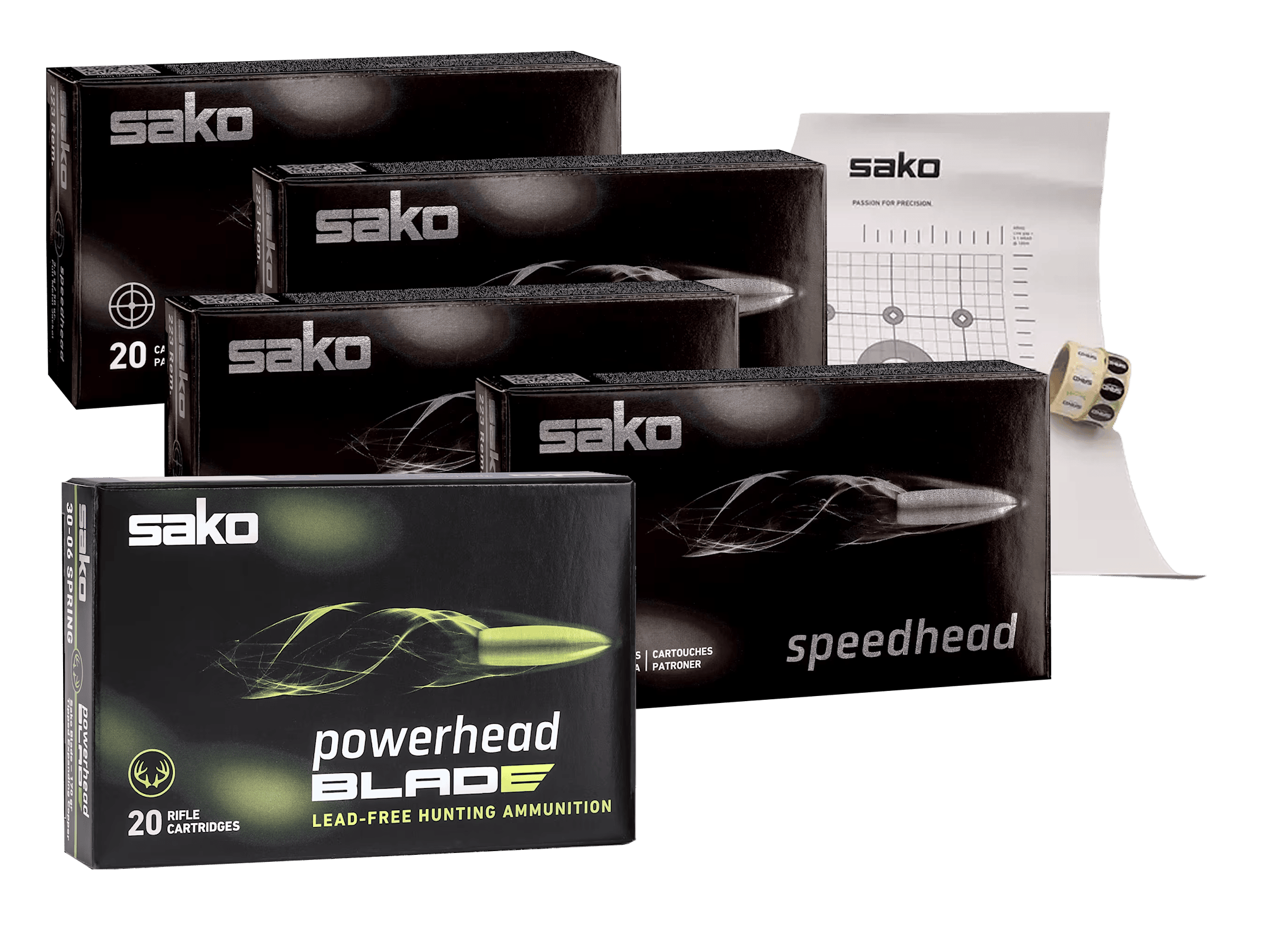 Sako 9.3x62 Kampanjpaket Speedhead/Range