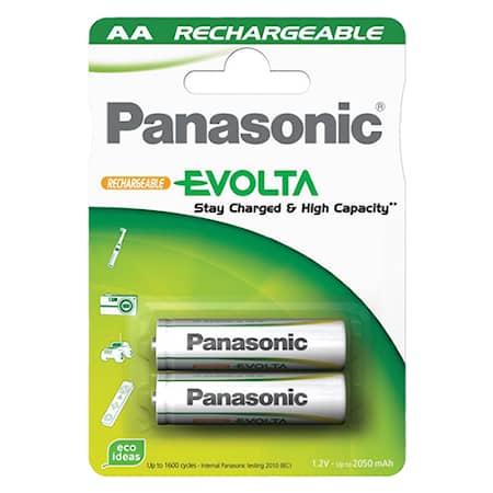 Panasonic AA Batteri Genopladeligt 1900 mAh