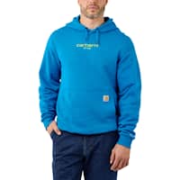 Carhartt Force Graphic Hoodie Herr Marine Blue