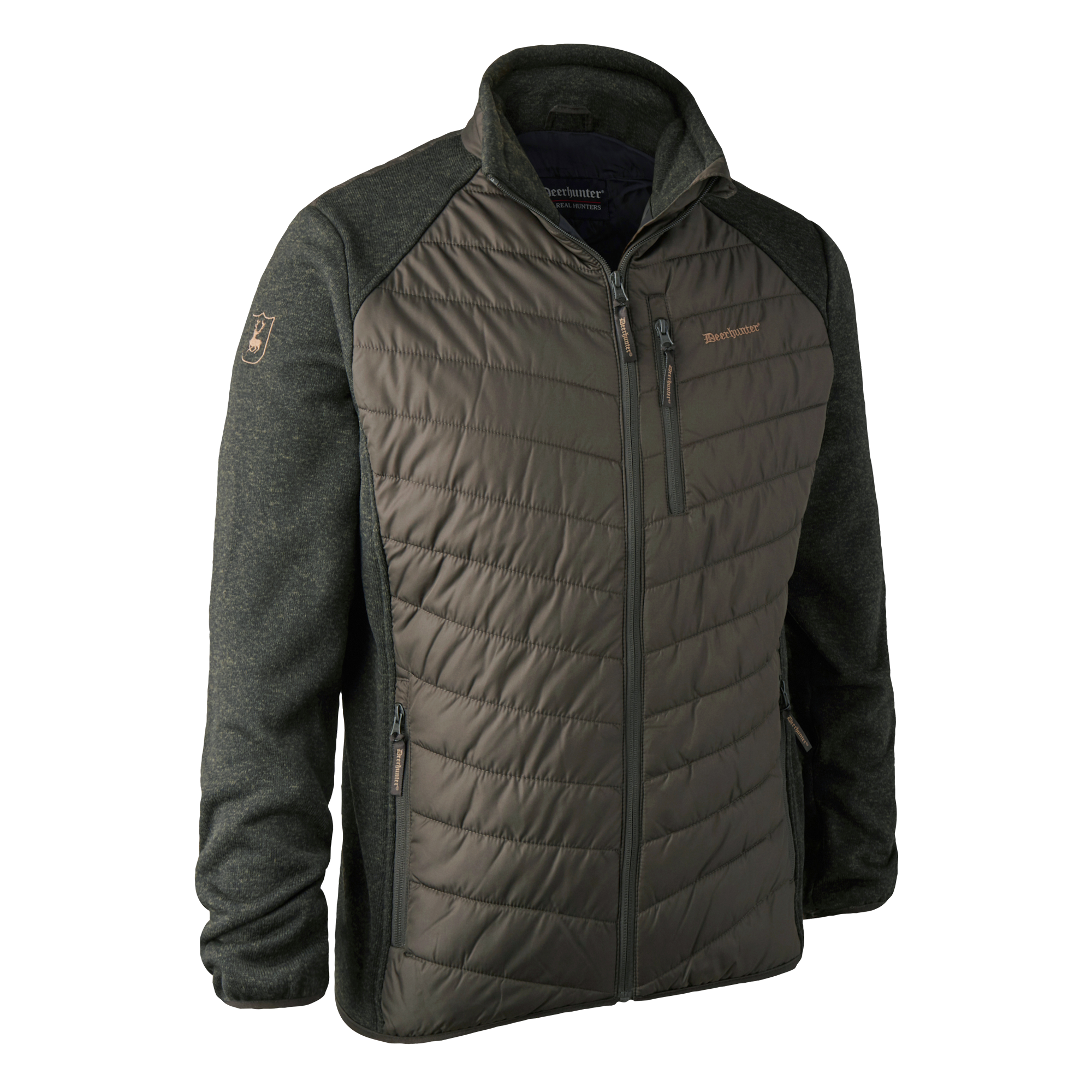 Deerhunter Moor Padded Jacket with knit Timber S