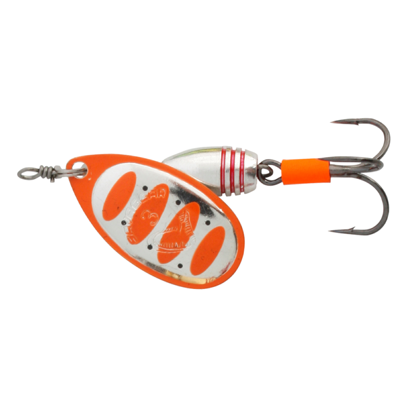 Savage Gear Rotex Spinner #3 8g Sinking Fluo Orange/Silver -