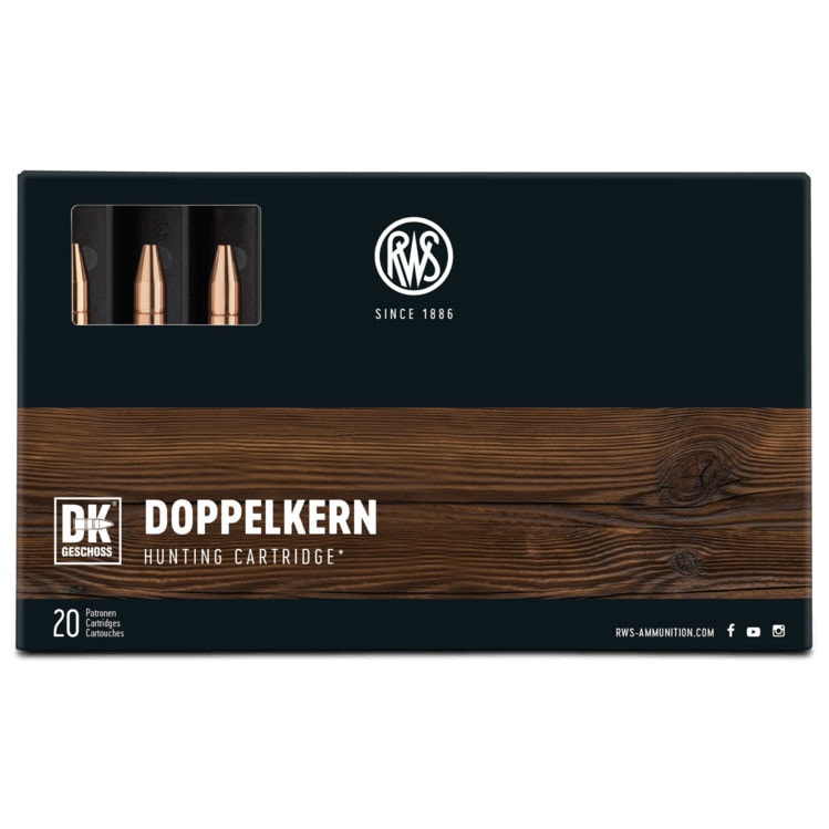 RWS Patron 6,5x57 R DK 9,1g 20ER