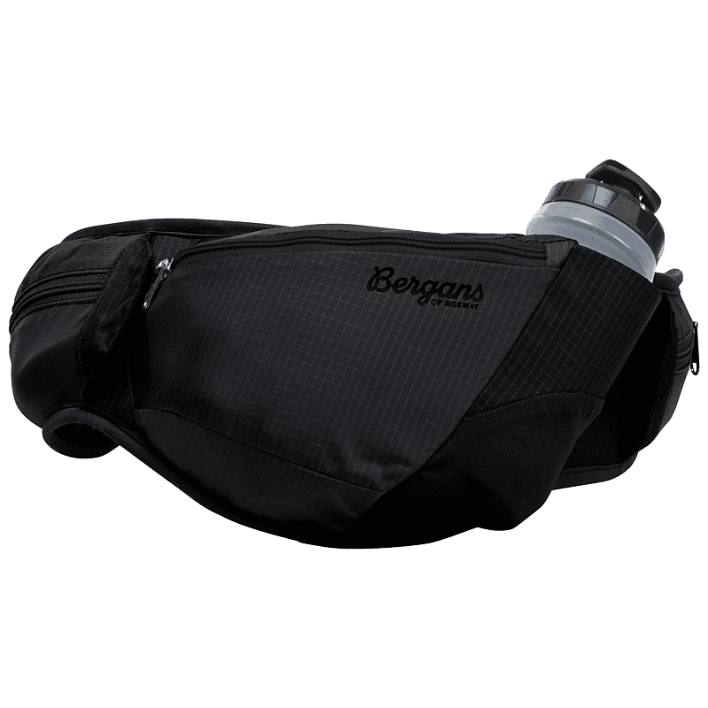 Bergans Driv HipPack 3L Black/Dark Shadow Grey