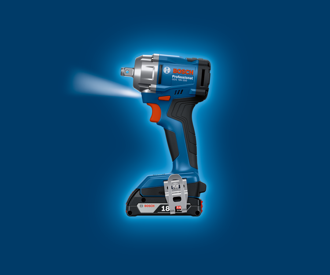 Bosch Mutterdragare GDS 18V-350 utan batteri & laddare