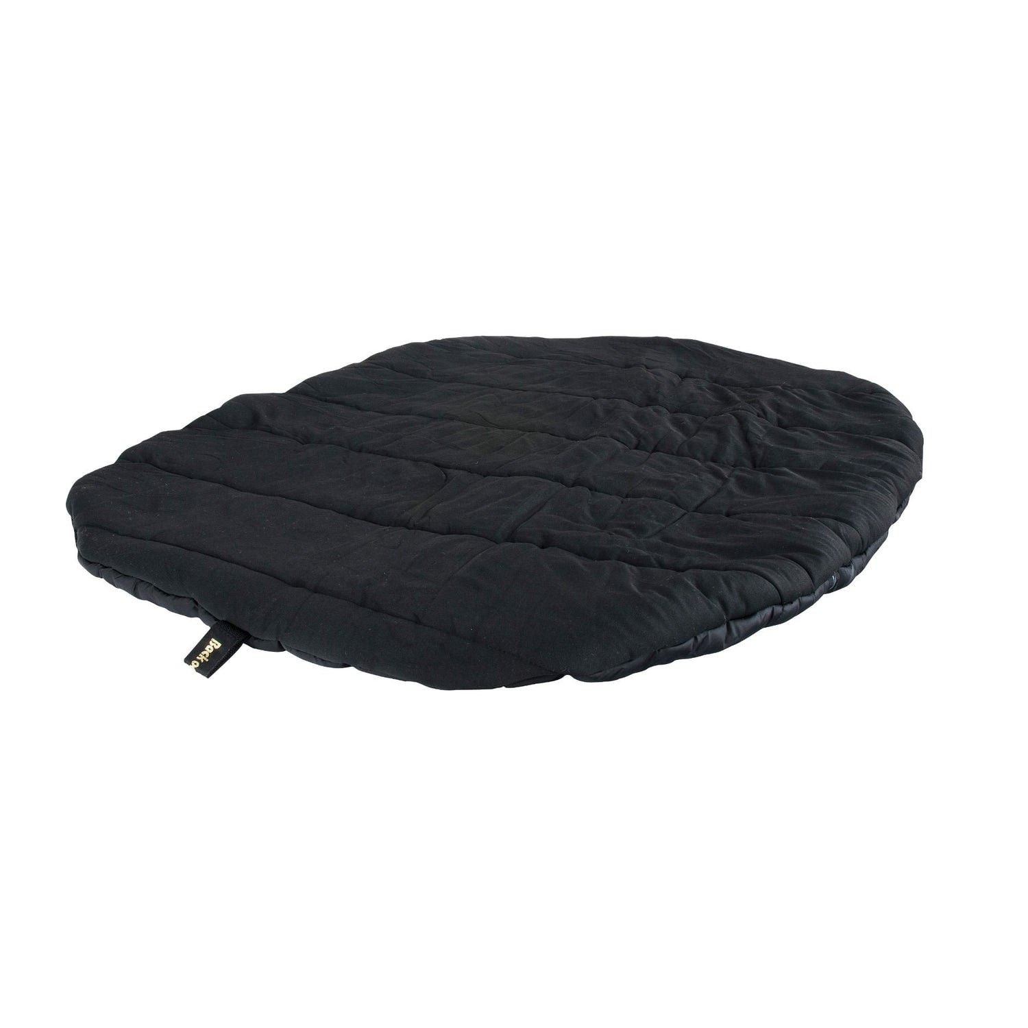 Hundbädd Oval, Svart 100x120 cm -