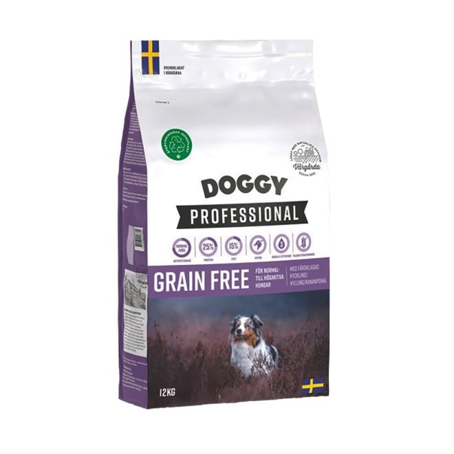 Doggy Professional Grain Free 12 kg