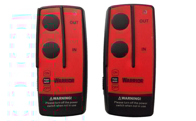 Warrior Winches Trådløs Fjernbetjening 4-pin Universal, 12/24V