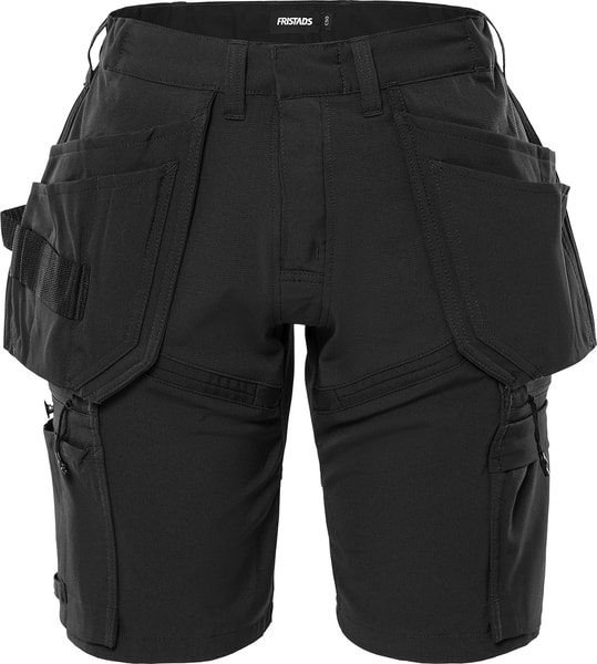 Fristads Shorts Hantverk Dam 2601 GLWS Svart 46