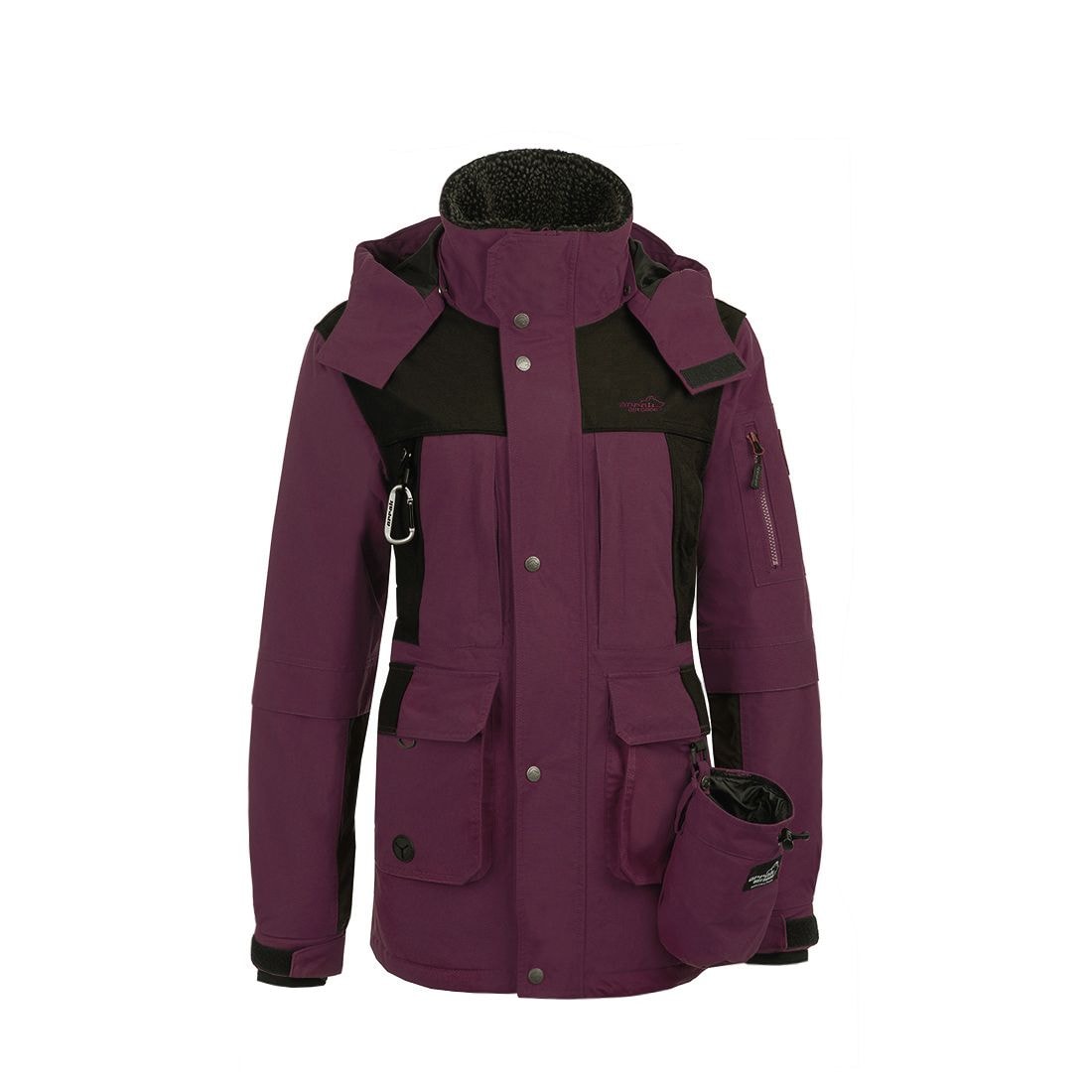Arrak Outdoor Original Jacket Women Burgundy/Black