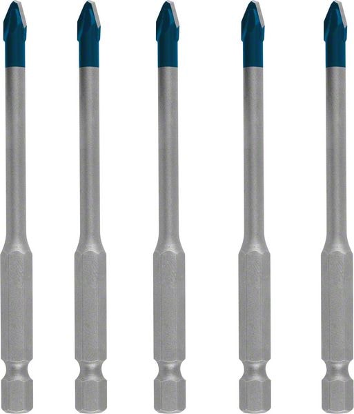 Bosch Borrsats Expert HEX-9 HardCeramic för taktegel, 5 mm, 5 st.