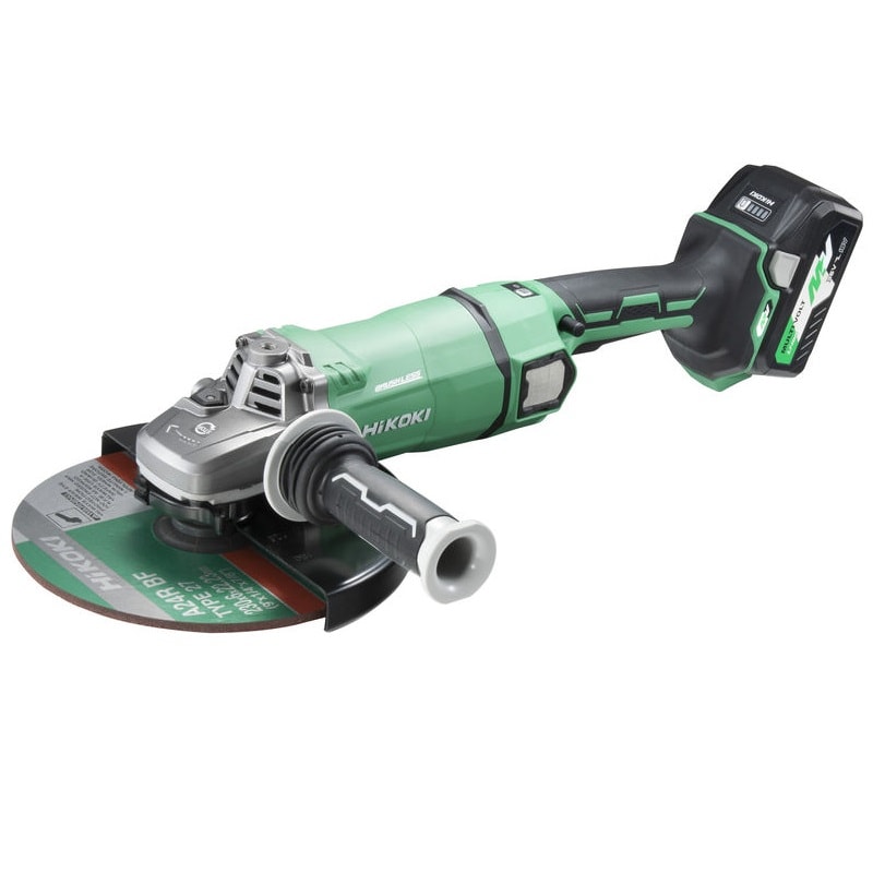 Hikoki Vinkelslip G3623DA med 2st batterier & laddare