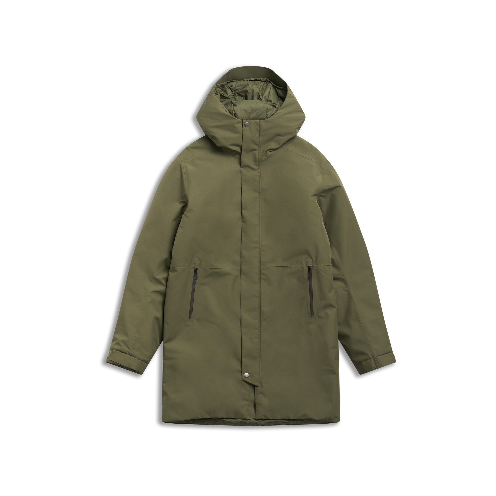 Bergans Oslo Insulated Skalljakke Herre Dark Green Mud