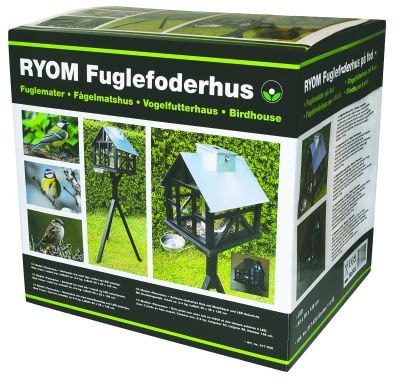 Ryom Fågelhus Panorama med stativ