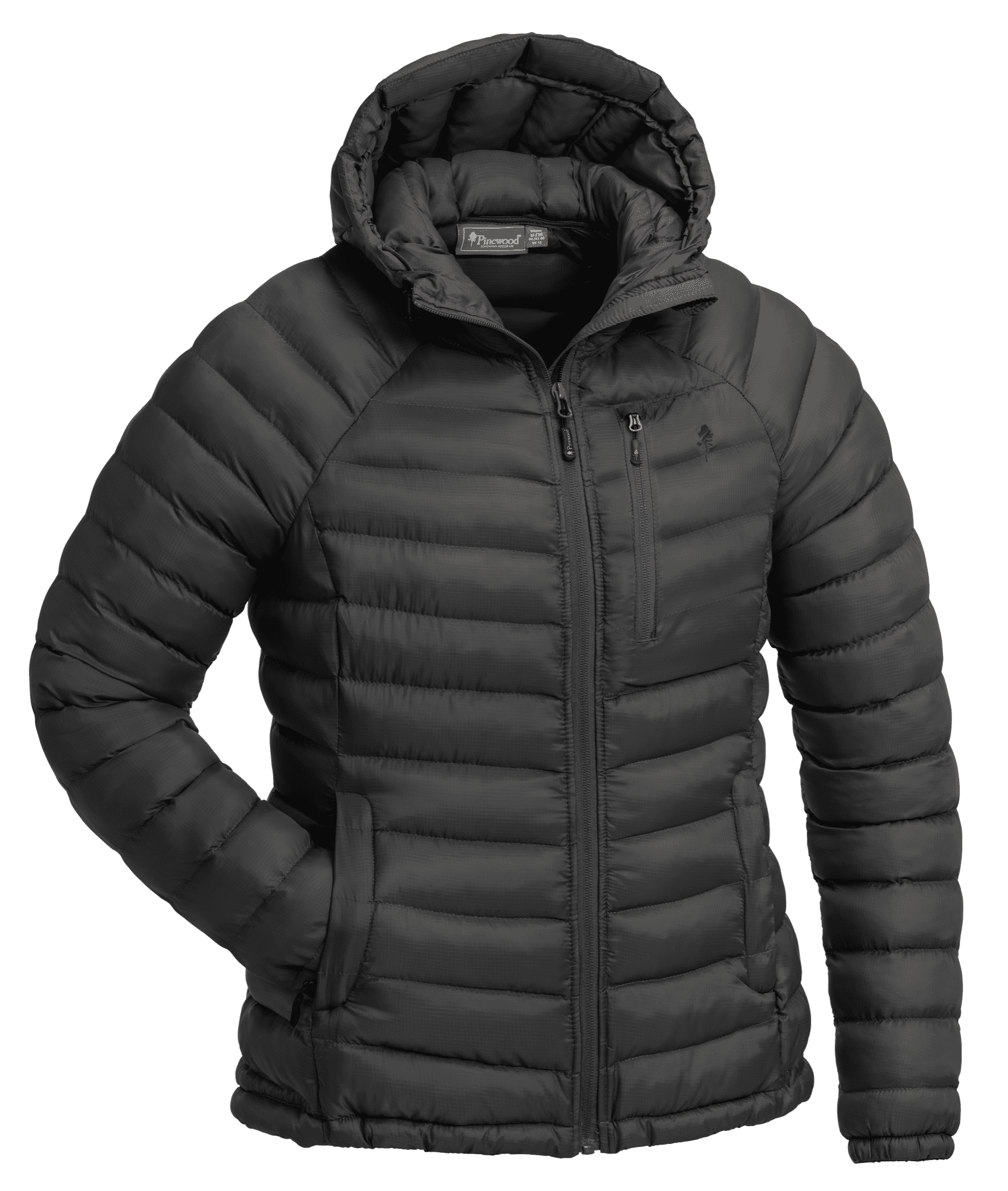 Pinewood Abisko Insulation Jacka Dam Smoke Black