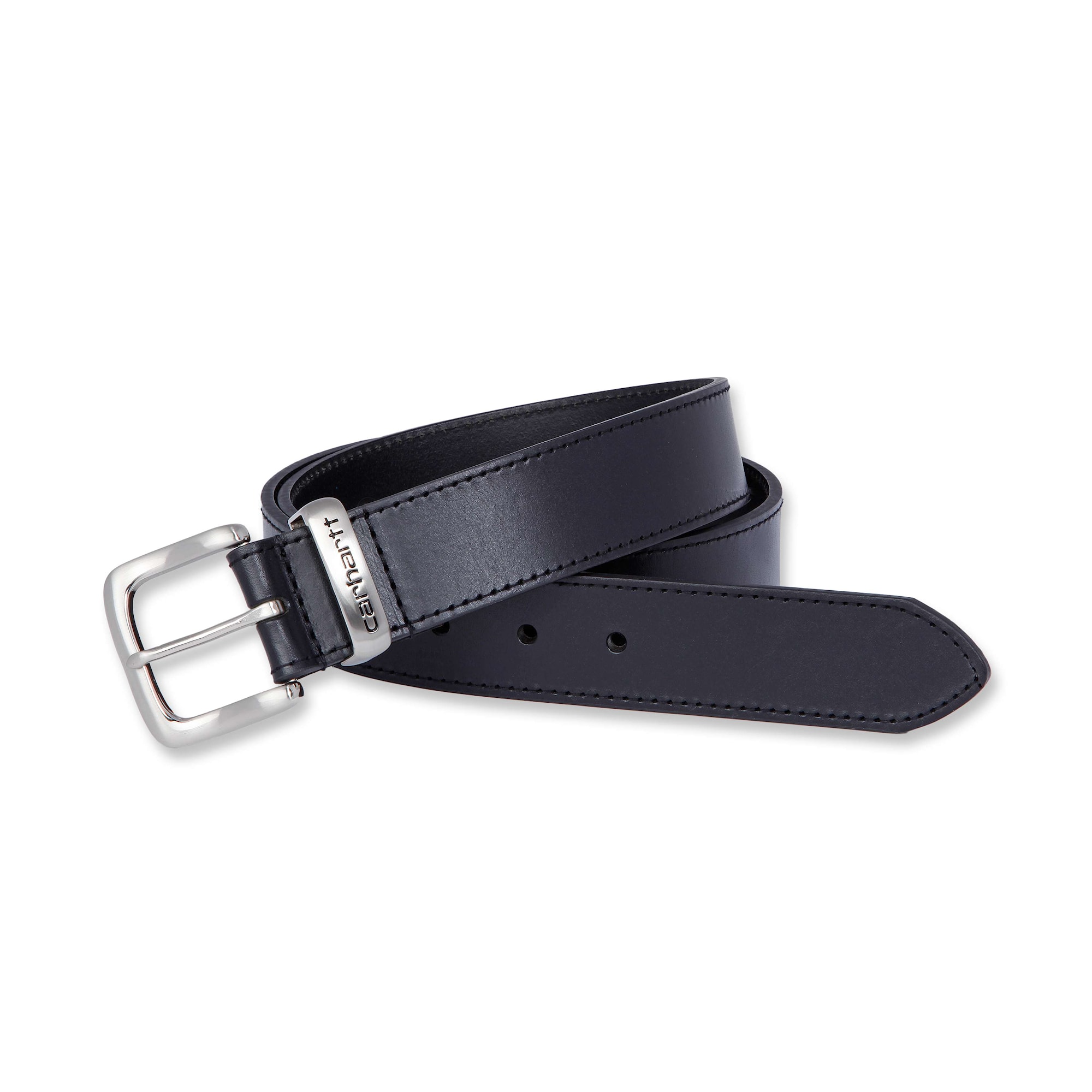 Carhartt Jean Leather Belt Men Black W34