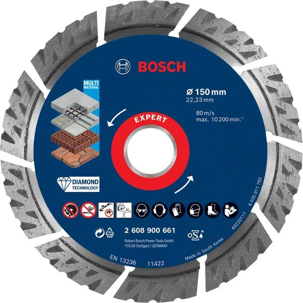 Bosch Diamantkapskiva Expert MultiMaterial