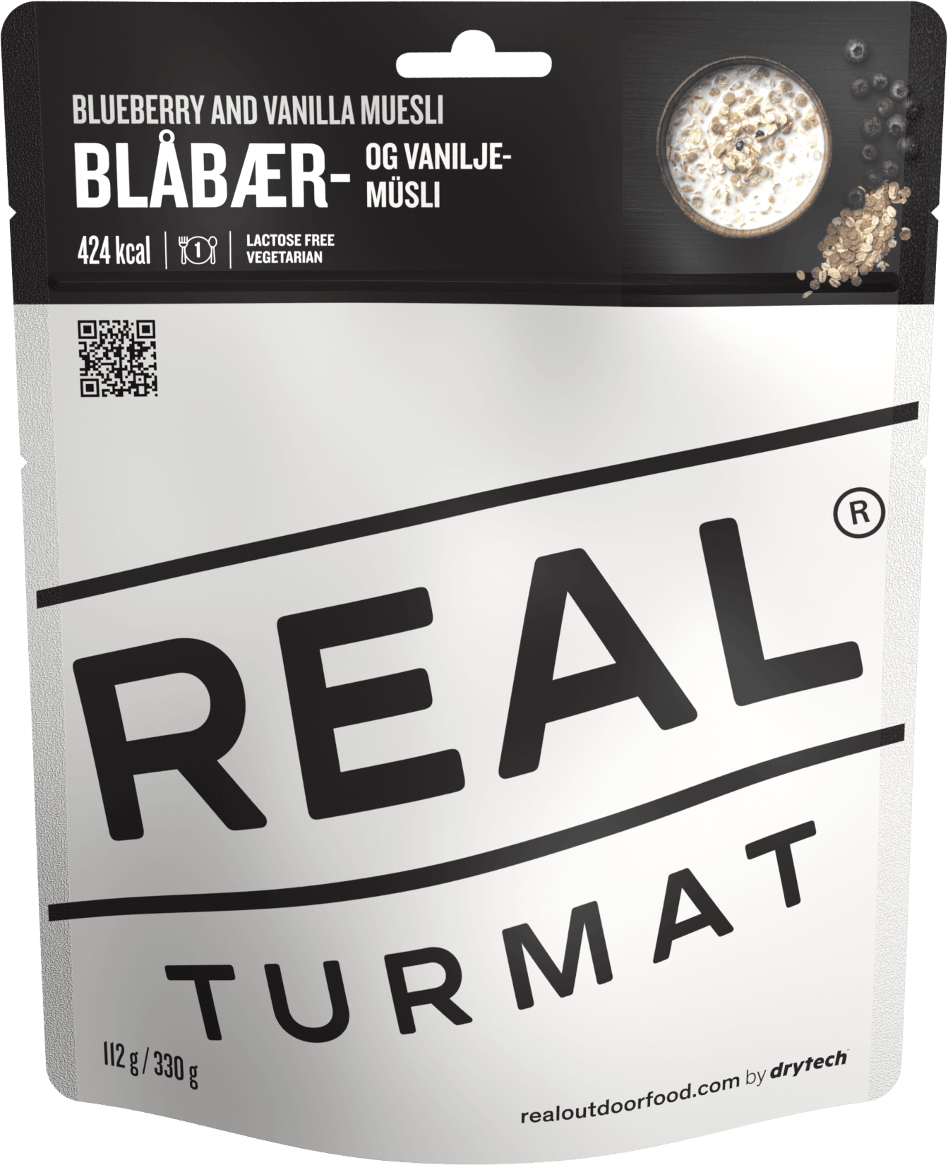 REAL Turmat Blåbär- och vaniljmüsli - Müsli
