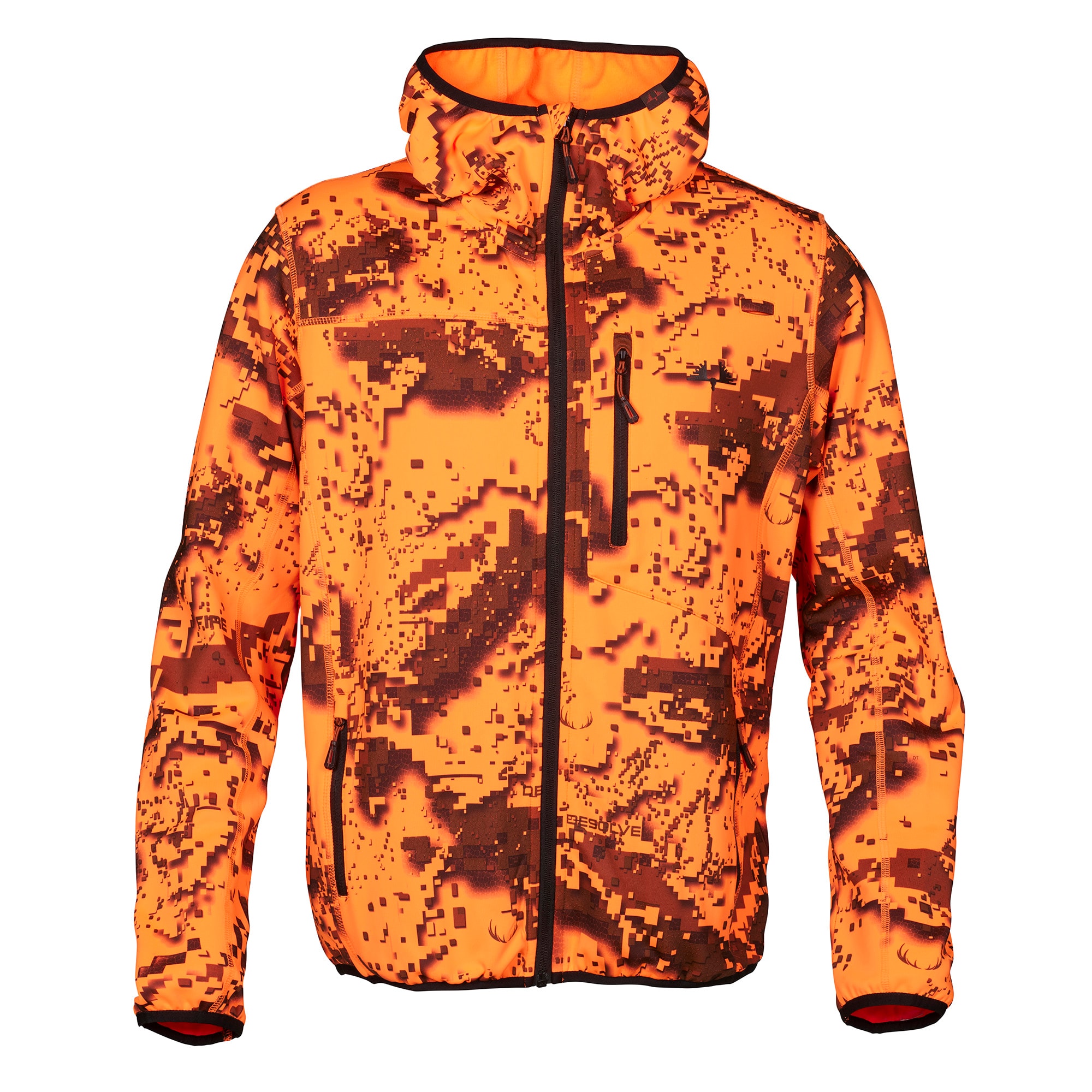 Swedteam Alpha Full Zip Sweater Men Desolve Fire M