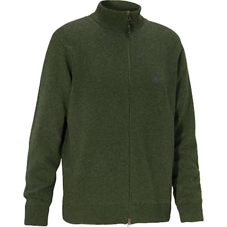 Swedteam Brad Classic Sweater Full-zip Loden Green