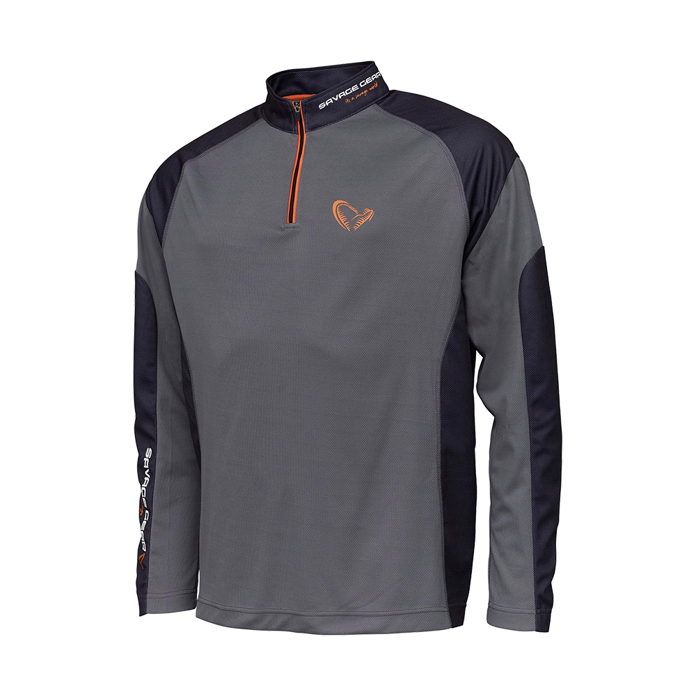 REA/Black Friday Tournament Shirt 1/2 Zip L Sedona Grey