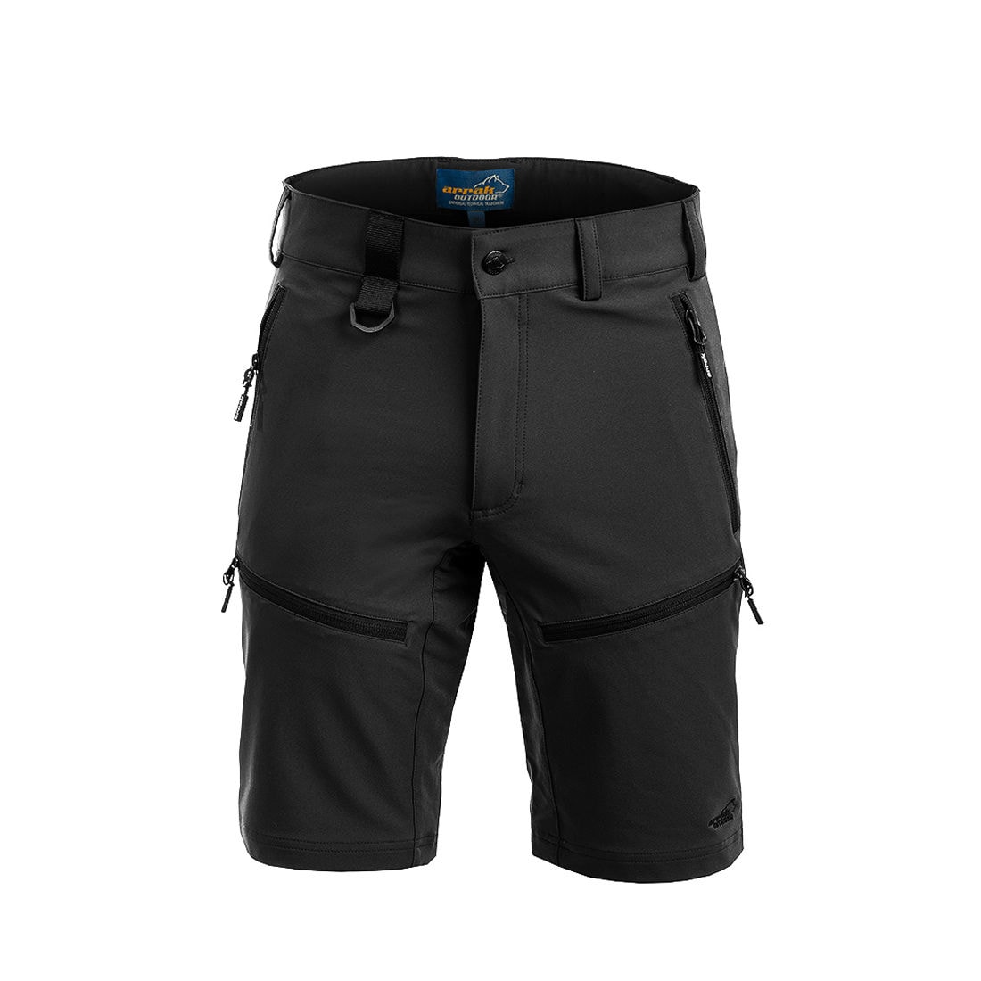 Arrak Outdoor Motion Stretch Shorts Herr Svart