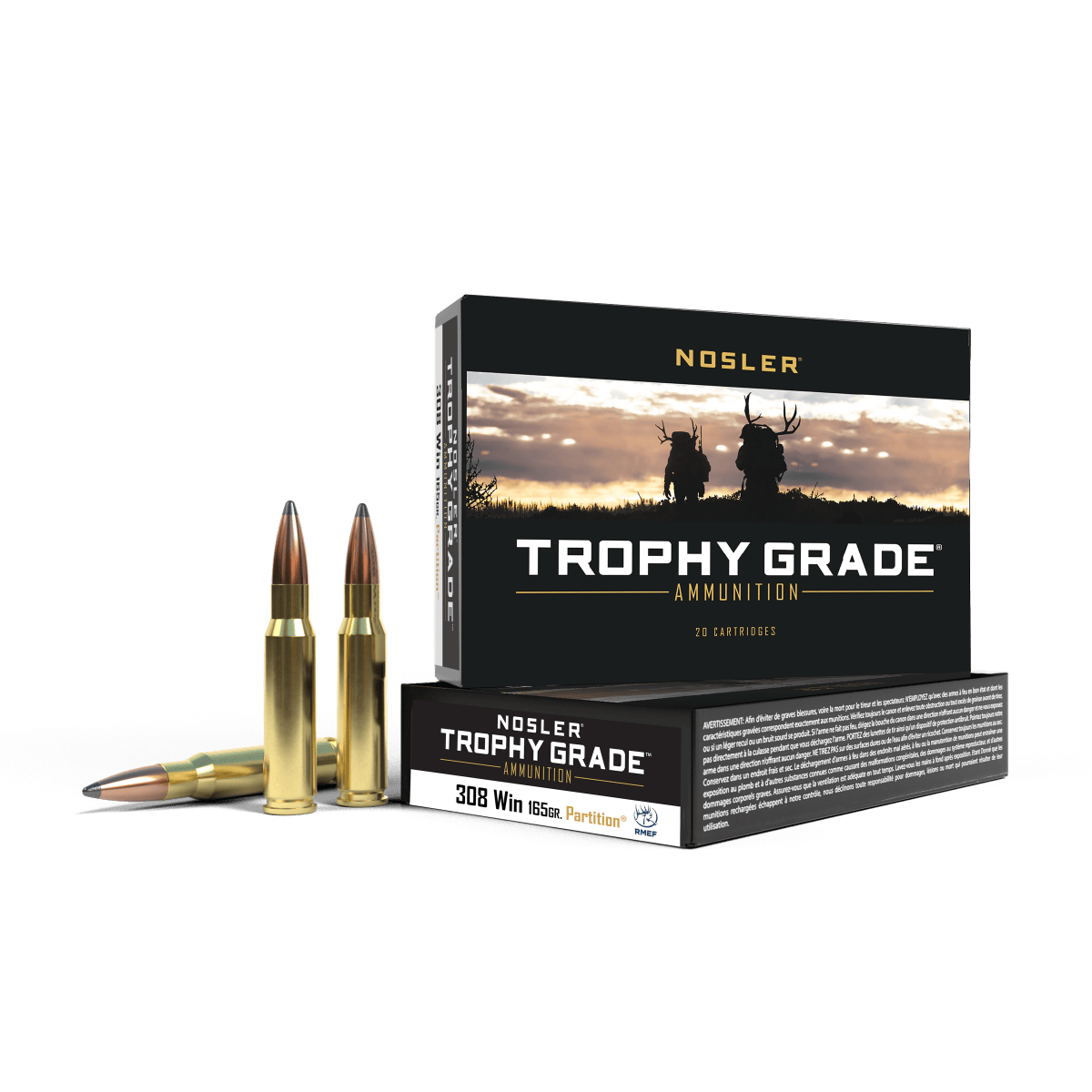 Nosler Partition 308win 10.7g (165gr)