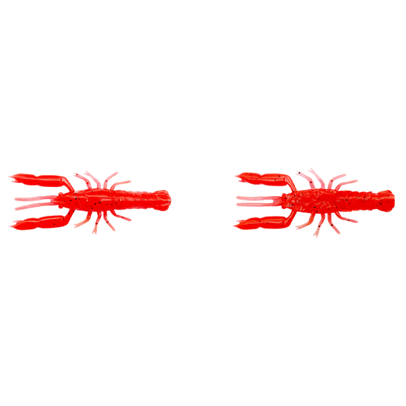 REA/Black Friday 3D Crayfish Rattling 5,5 cm Red UV 8-pack