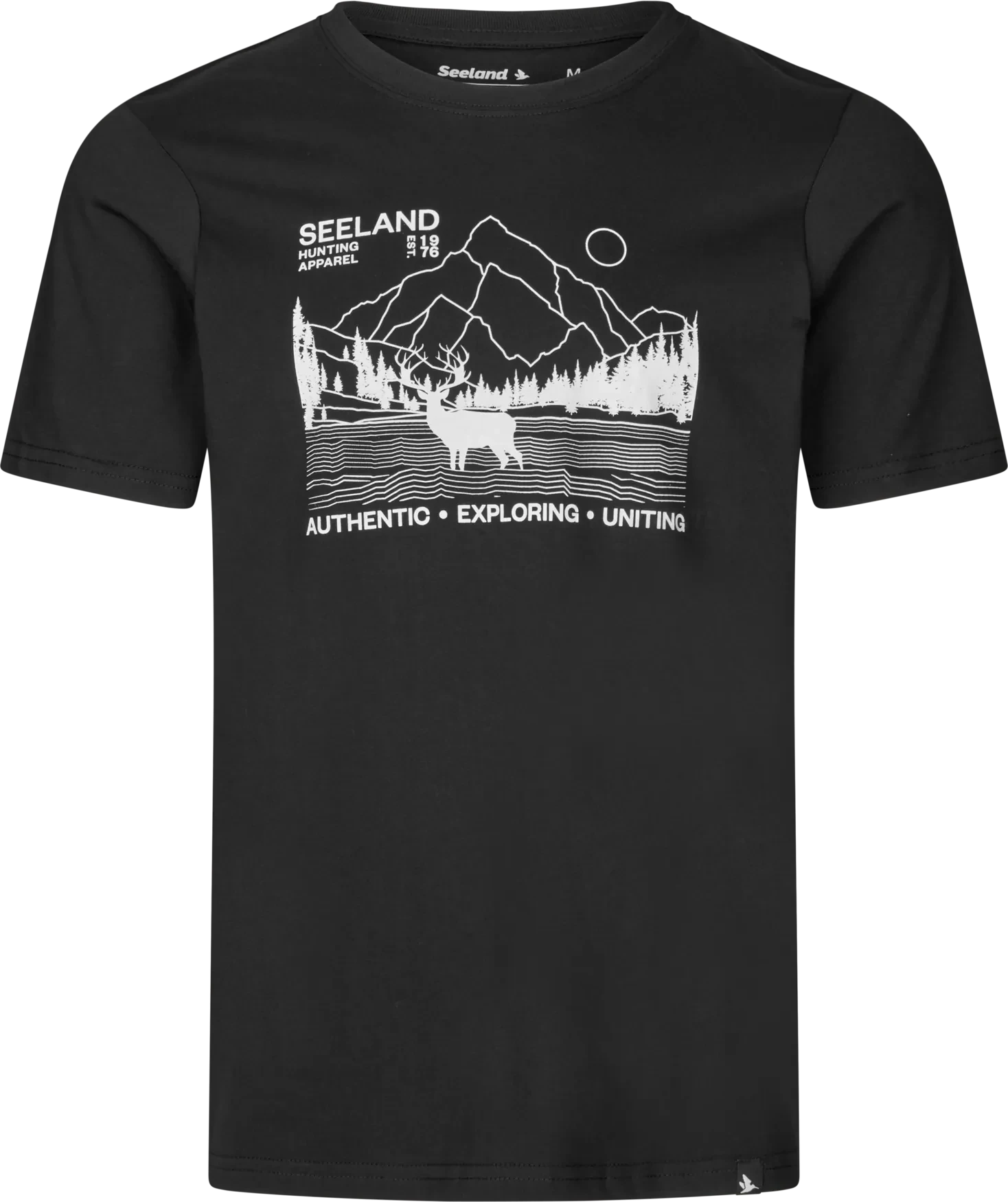 Seeland Territorium T-Shirt Herr Black