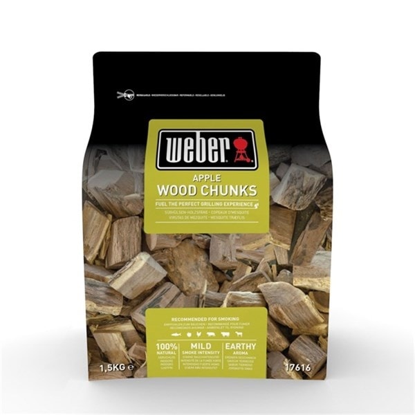 Weber Røkechunks – Eple - 1,5 kg