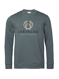 Chevalier Chevalier Logo Sweatshirt Men Stormy Blue