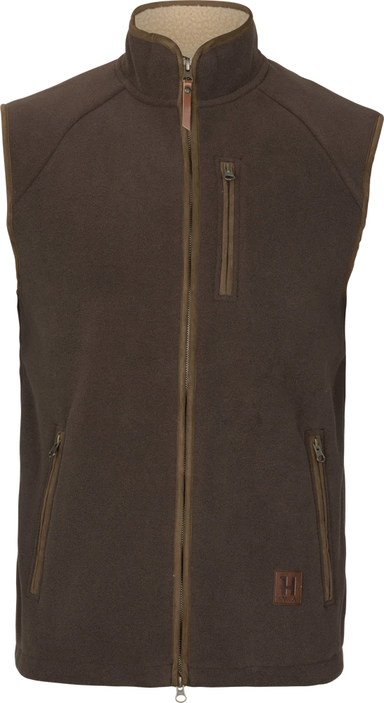 Härkila Sandhem Sherpa fleecevest Herre Demitasse brown M