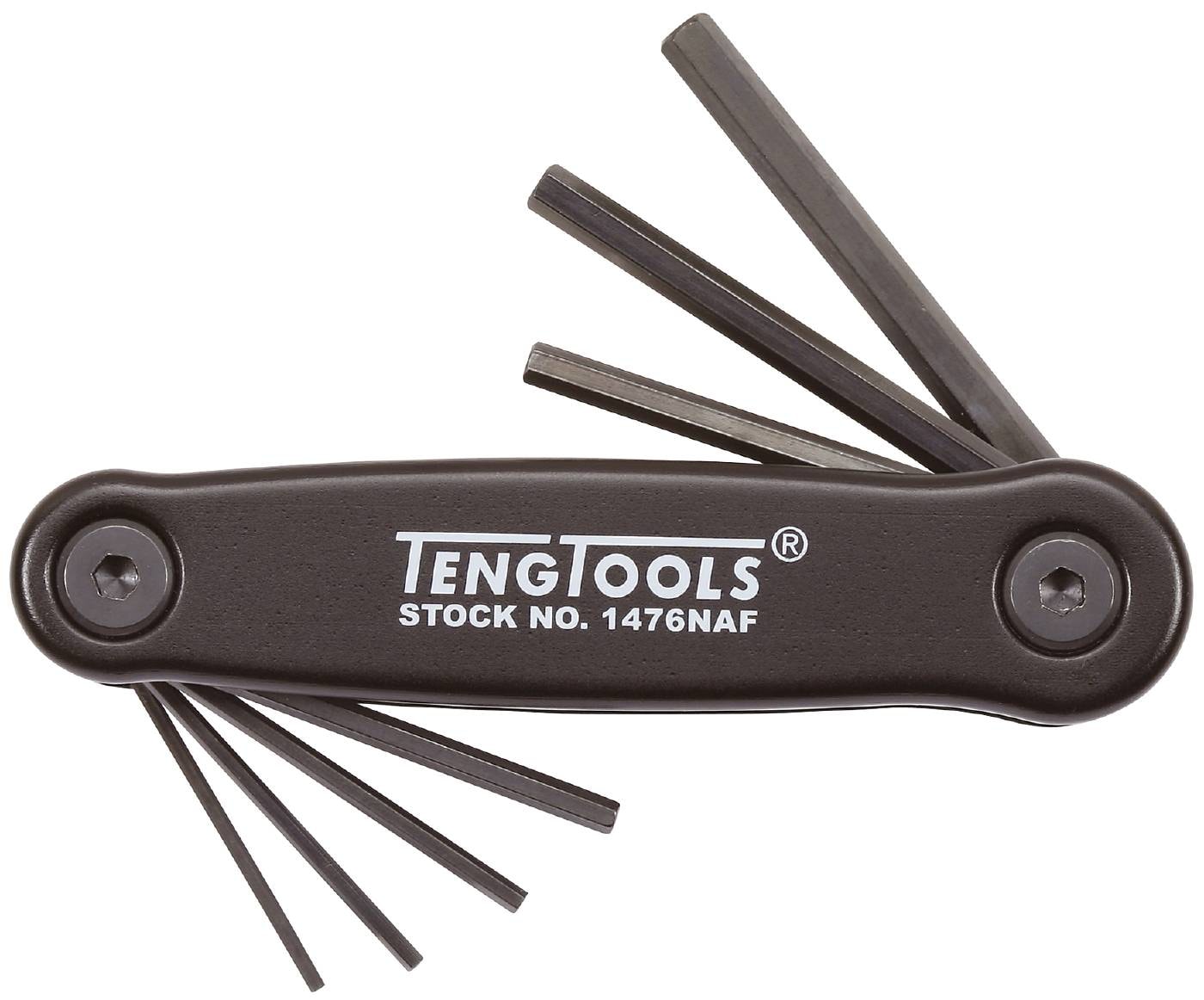 REA/Black Friday Teng Tools Insexnyckel i sats 1476NAF Tum 1/16-7/32 7 delar