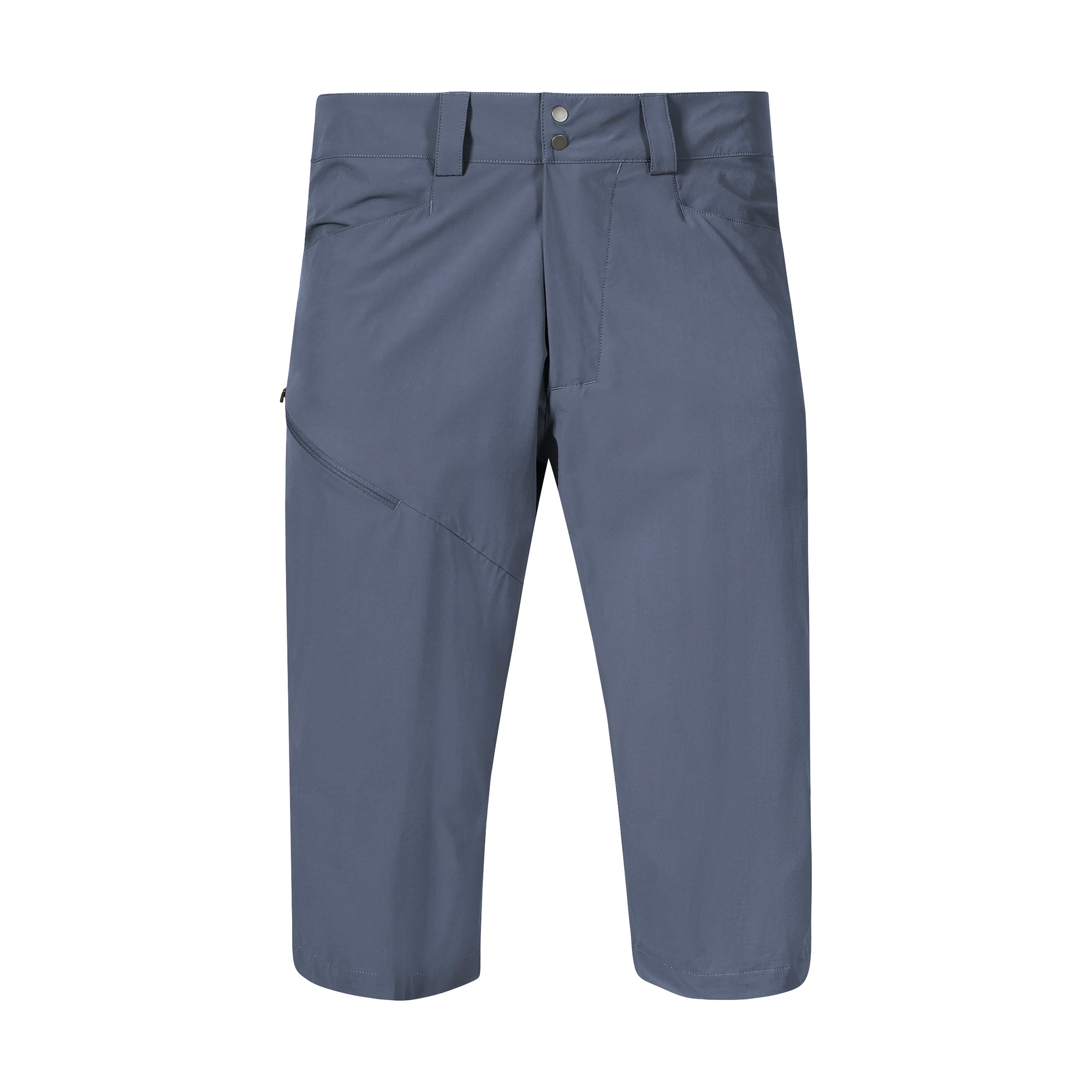 Bergans Vandre Light Softshell Long Shorts Men Granite Blue