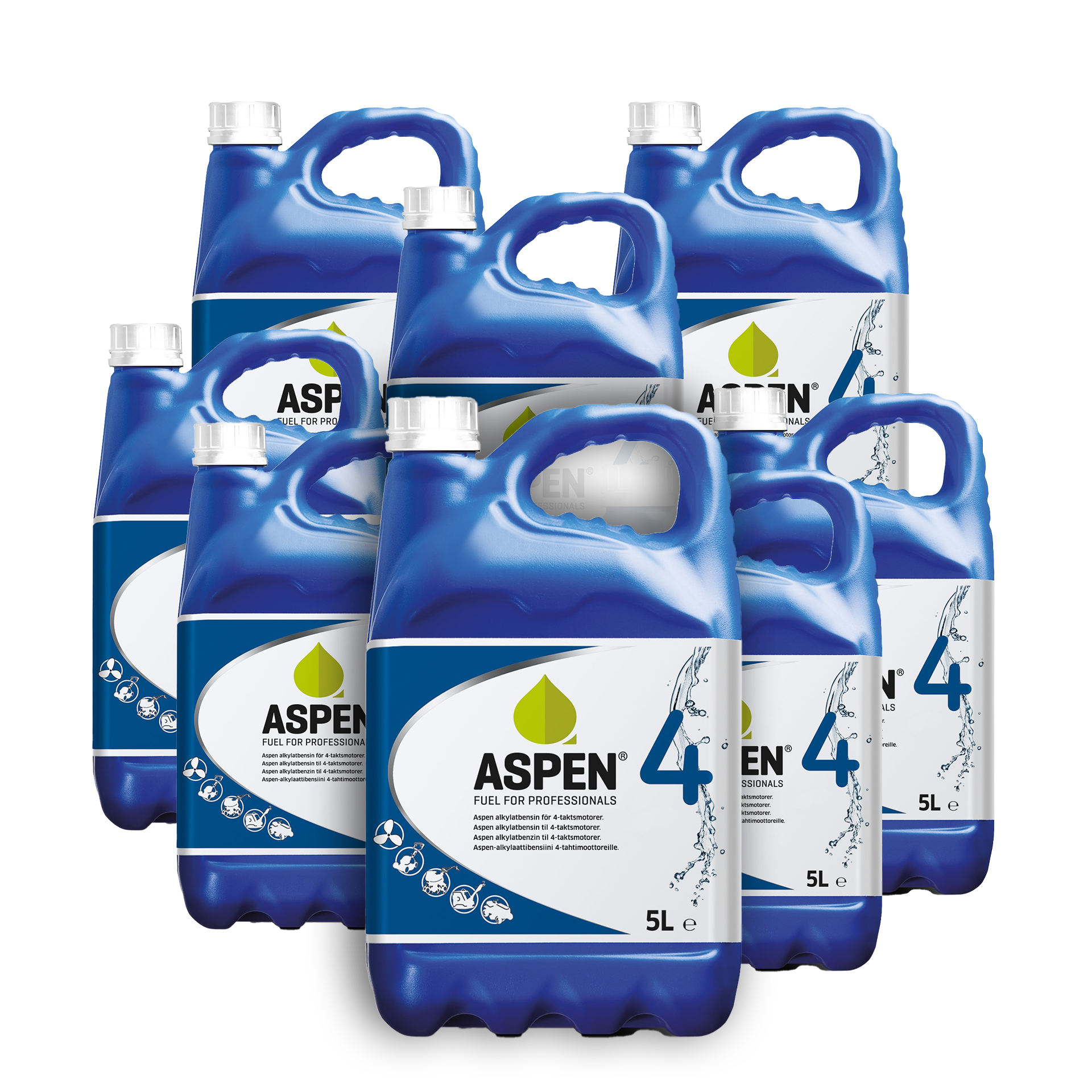Aspen Alkylatbensin Aspen 4 4-takt 5 liter 108st