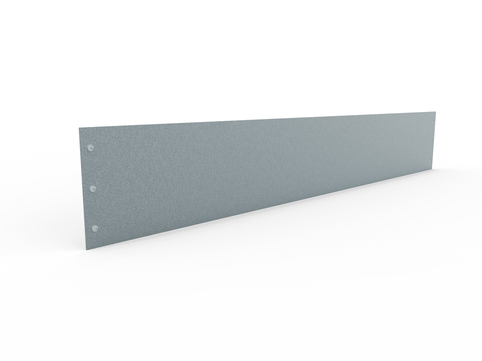 Flexigarden Planteringskant Aluzink 180 mm Rak