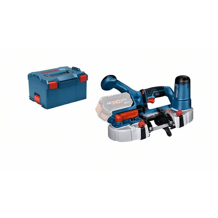 Bosch Akkuvannesaha GCB 18V-63 Professional Solo ja L-BOXX