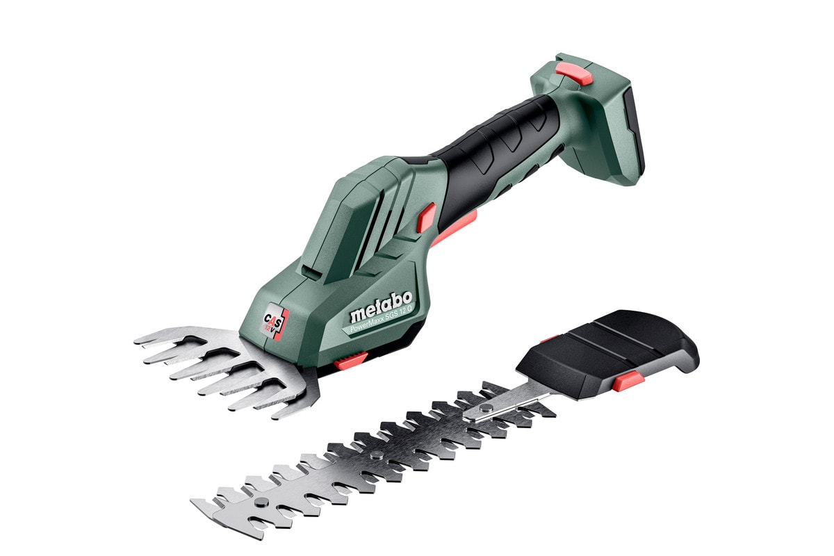 Metabo Akku-Strauch- und Grasschere PowerMaxx SGS 12 Q, Kunststoffkoffer