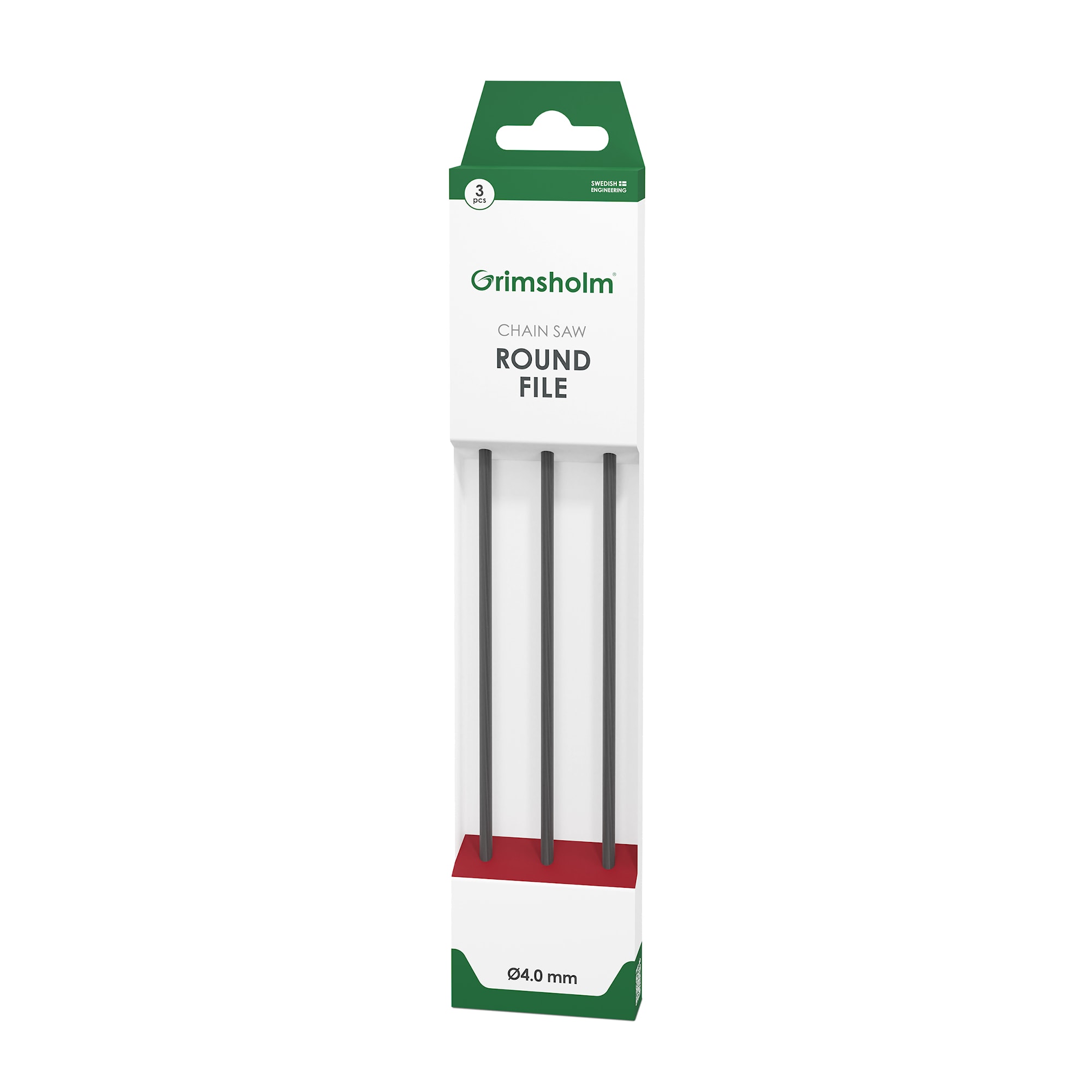 Grimsholm Rundfil Premium Cut 4.0 mm, 3-pack