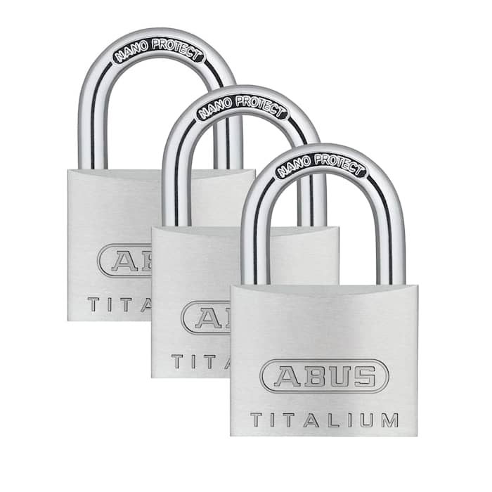 Hänglås Abus 64ti/40 Triple 3-pack