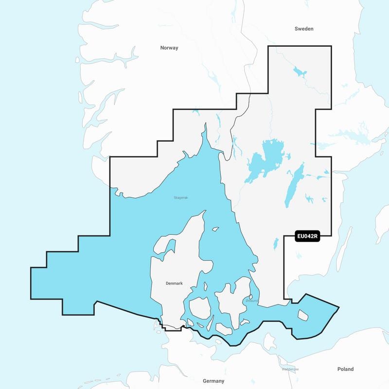 Garmin Navionics Vision+ EU042R Oslo till Trelleborg -