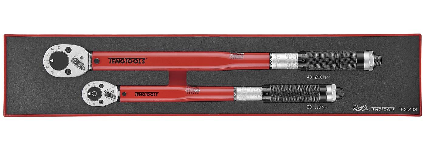 Teng Tools Momentnyckelsats TEX1238 EVA 2 delar