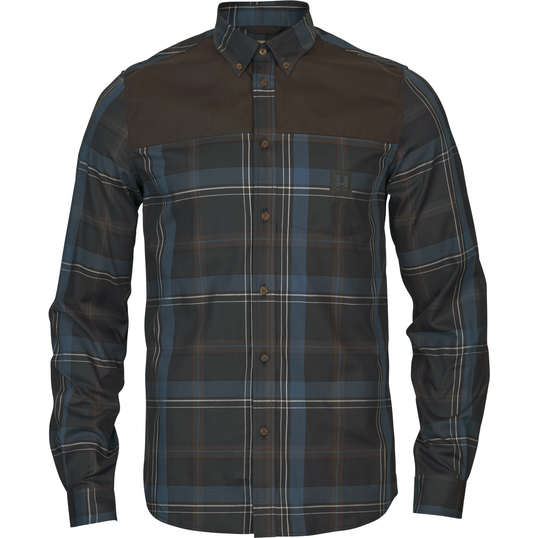 Härkila Anker L/S Paita Miehet Dark navy, L
