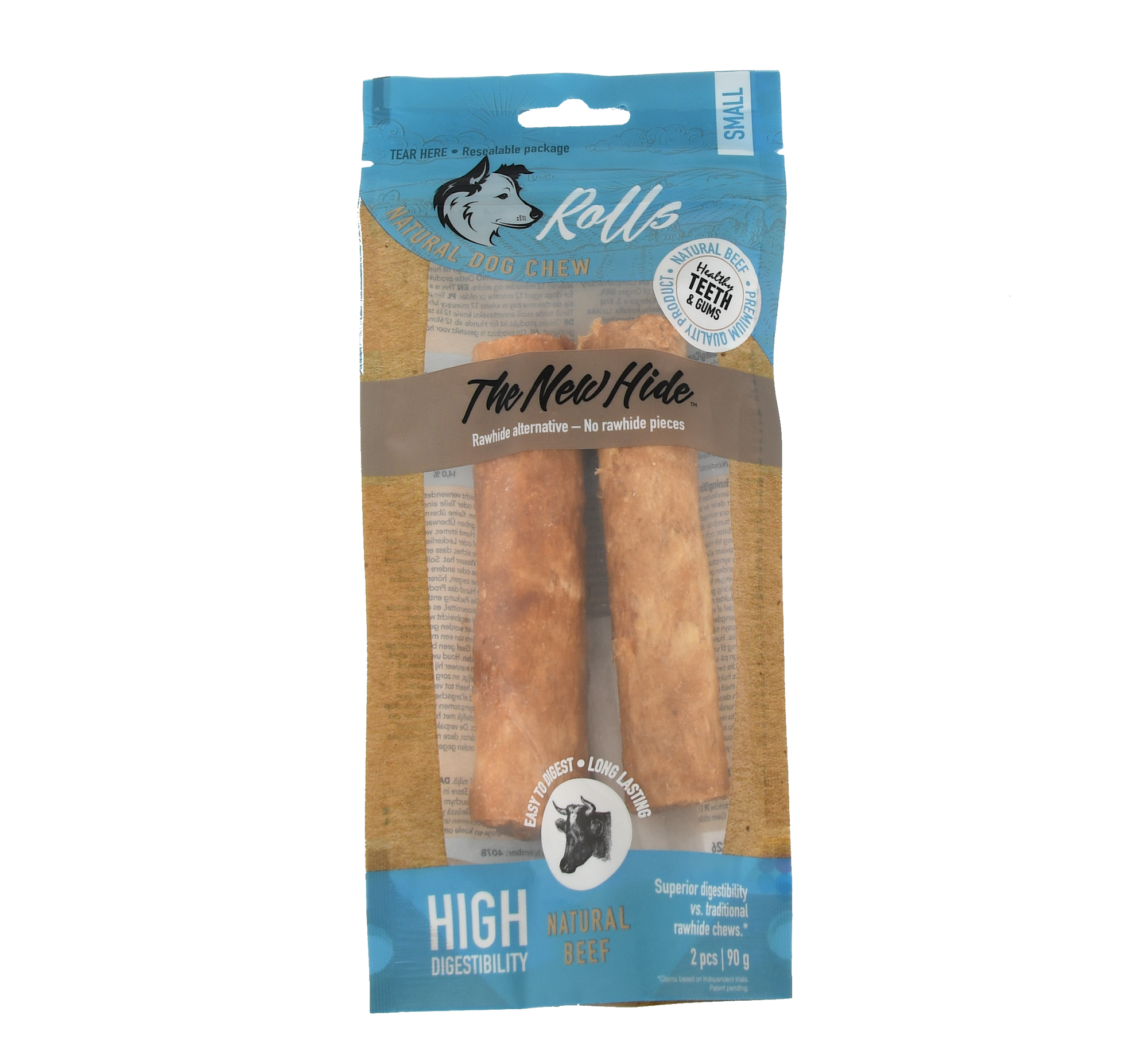The New Hide Small Roll 5'' Beef