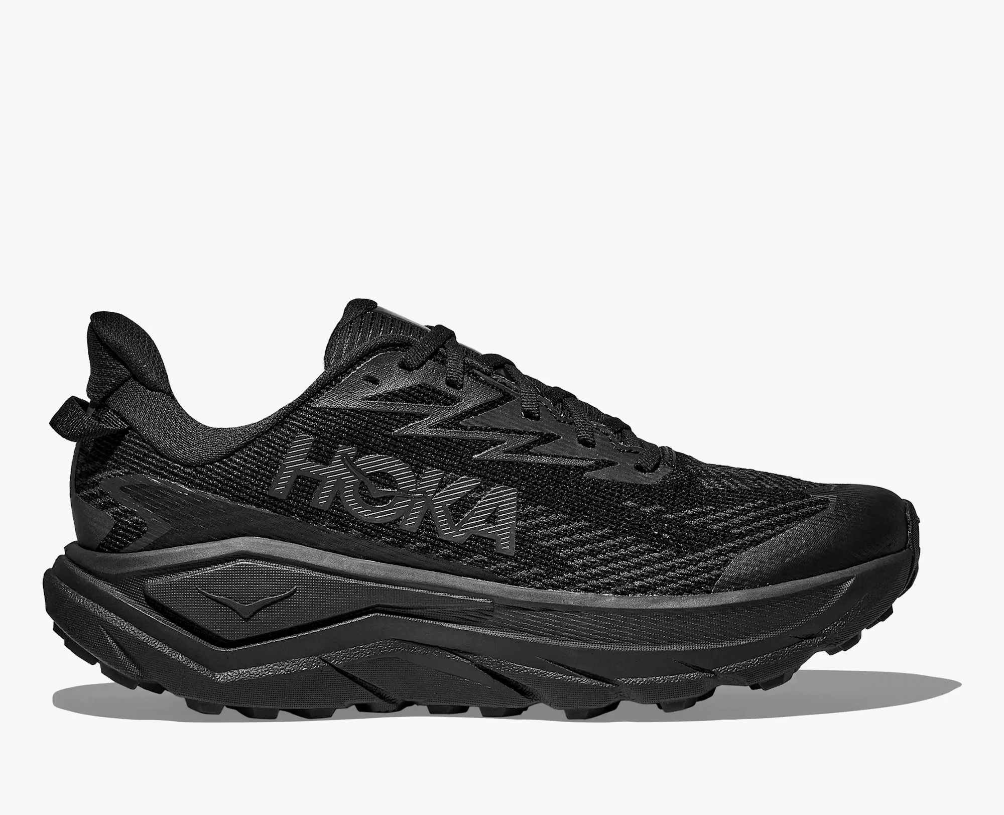 Hoka Challenger 8 juoksu-/vapaa-ajan kenkä GTX Wide, miesten, musta