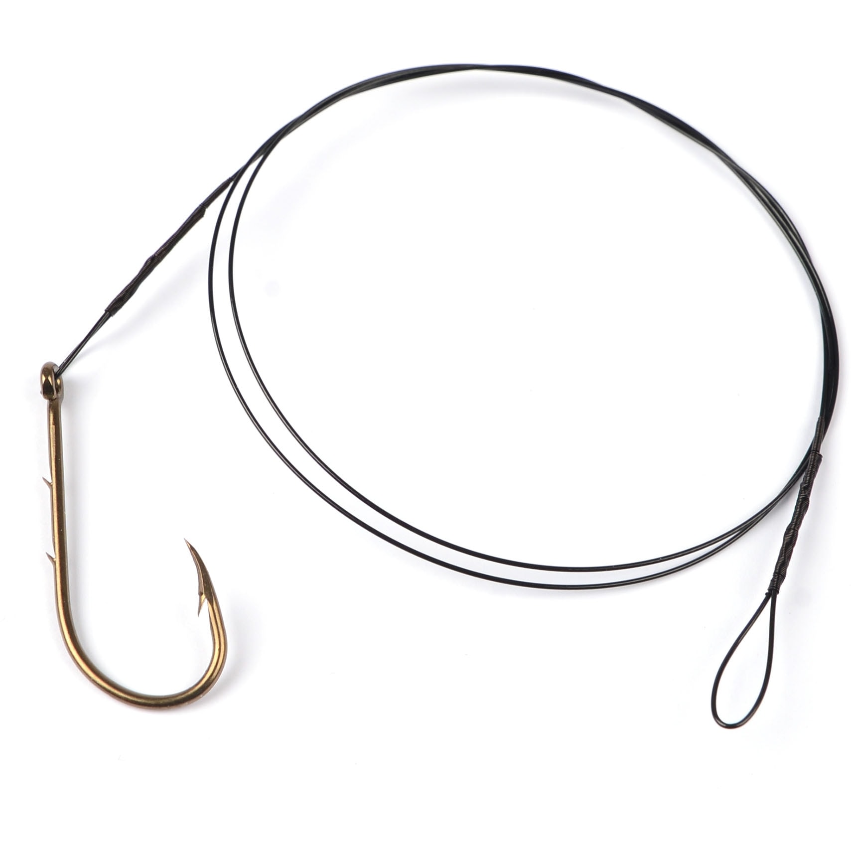 Darts wire med enkelkrok #1 50 cm 20 lb