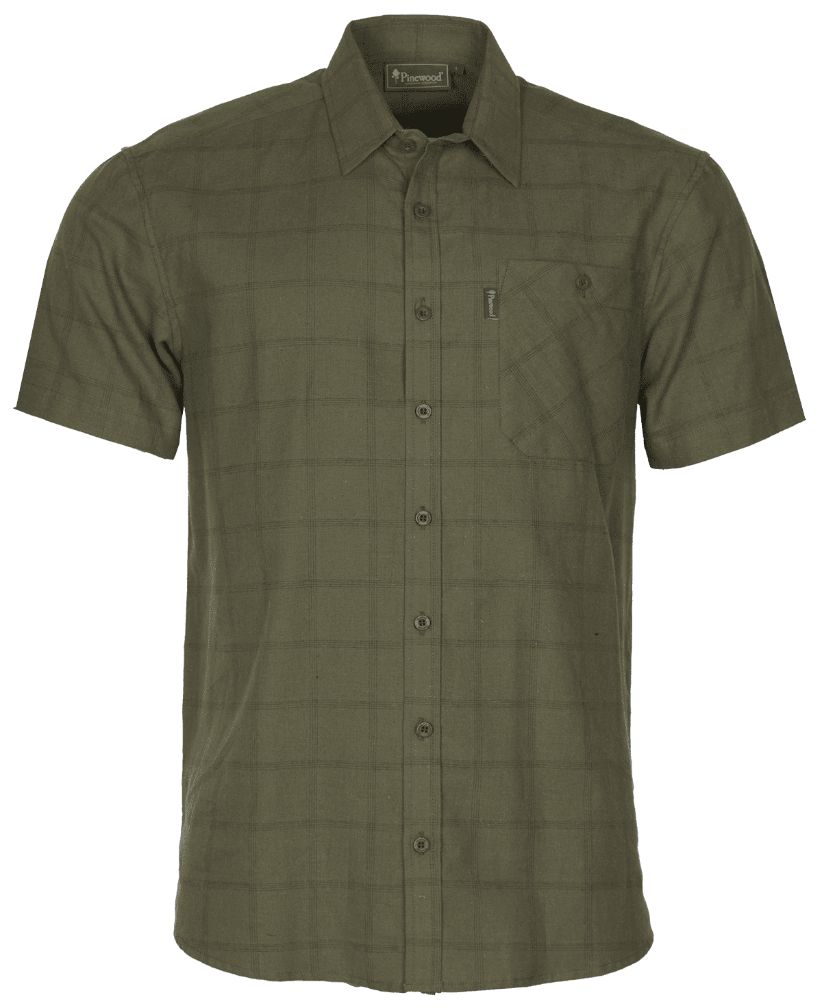 Pinewood Värnamo Hemp Skjorta Herr Green