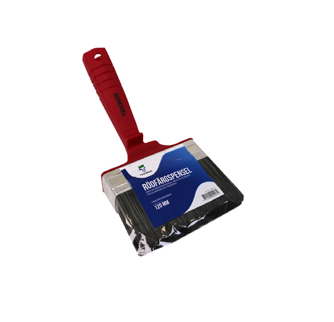 Rødfarvepensel vinklet 120mm