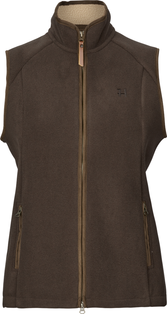 Härkila Sandhem Sherpa fleecejakke Dame Demitasse brown S