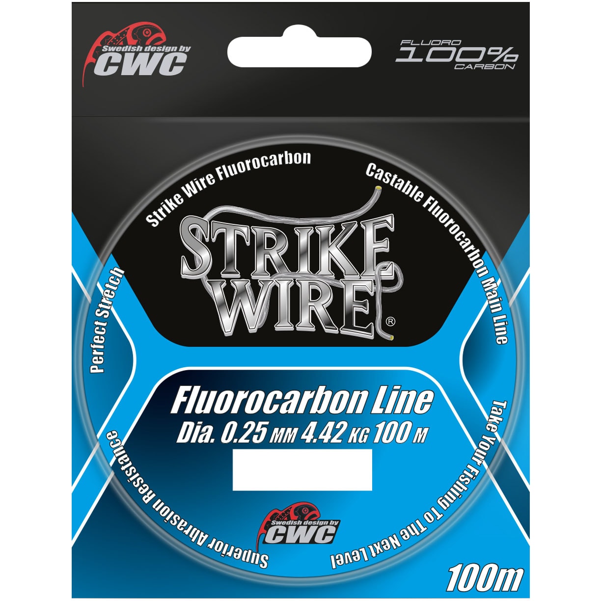 Strike Wire Fluorocarbon 0,20 mm 100 m Invisible -