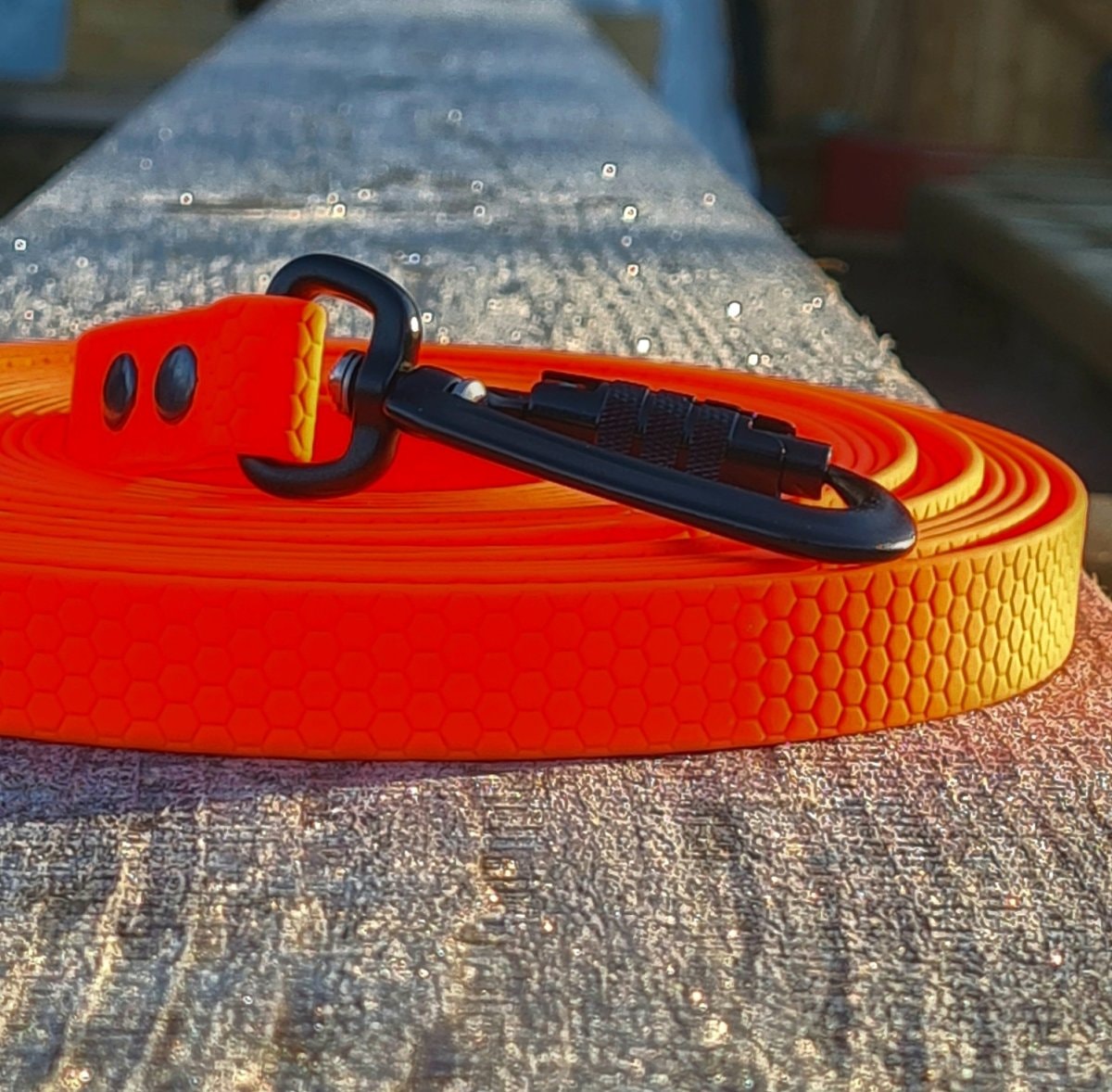 Alac Hexagonspårlina Orange